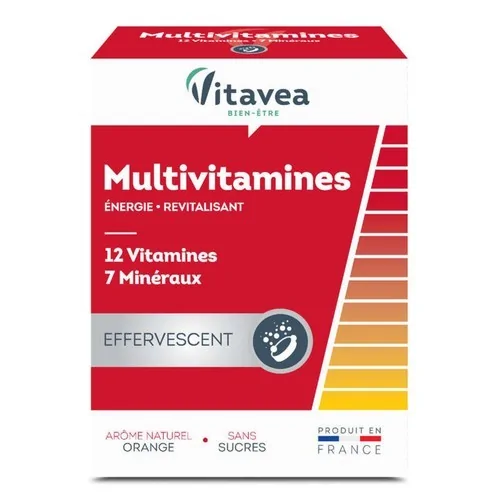 VITAVEA Multivitamines -12 vitamines + 7 oligo-éléments