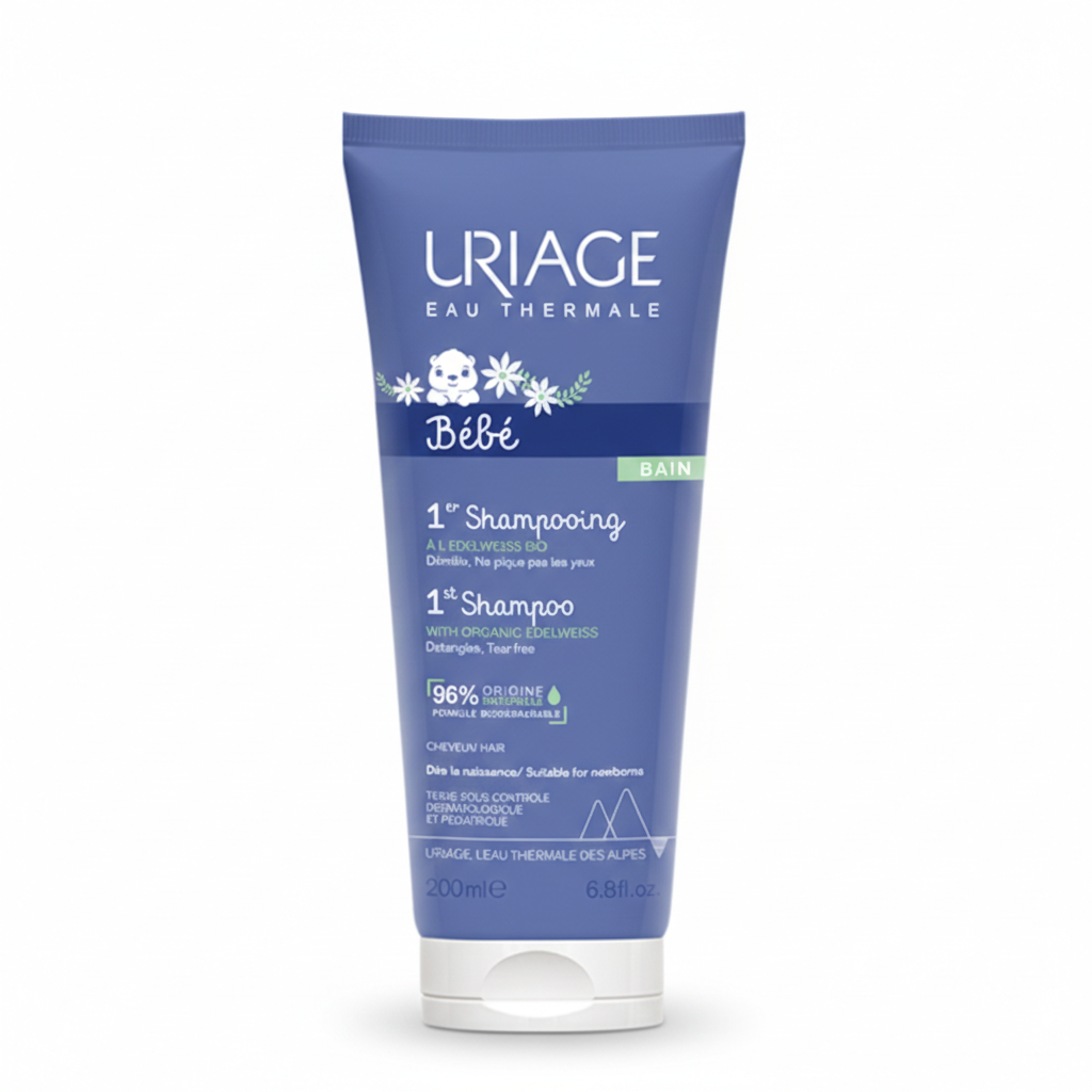  URIAGE BEBE 1ER SHAMPOOING EXTRA DOUX CHEVEUX 200ML