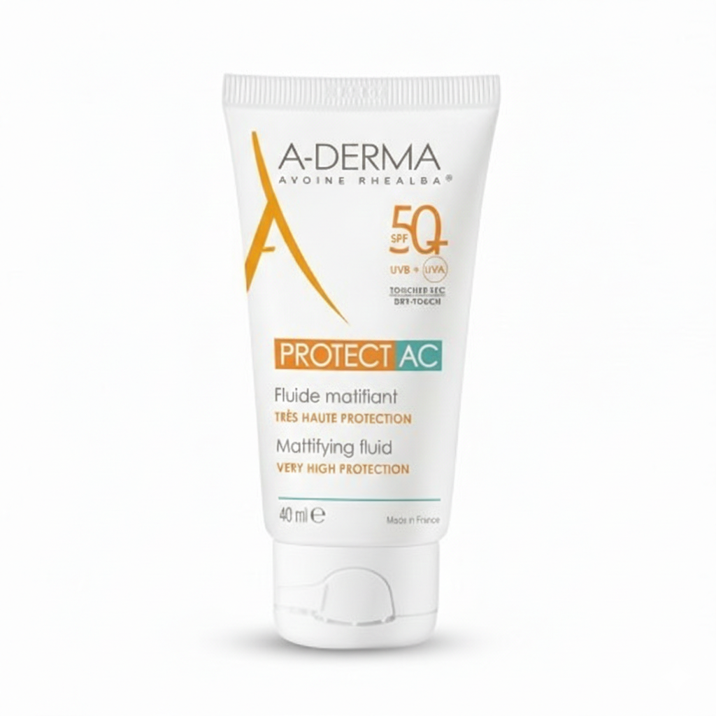 A-DERMA PROTECT AC FLUIDE MATIFIANT SPF50+ 40ML