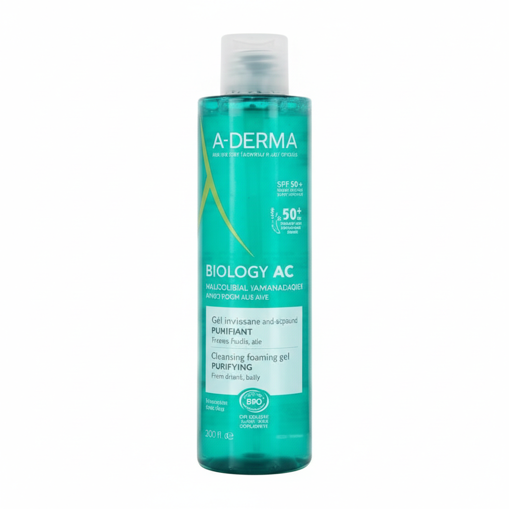 A-DERMA BIOLOGY AC GEL MOUSSANT 200ML