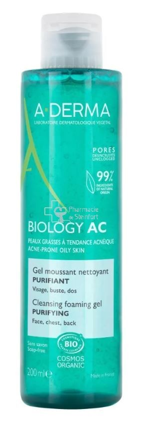 ADERMA BIOLOGIE GEL MOUSSANT 200ML