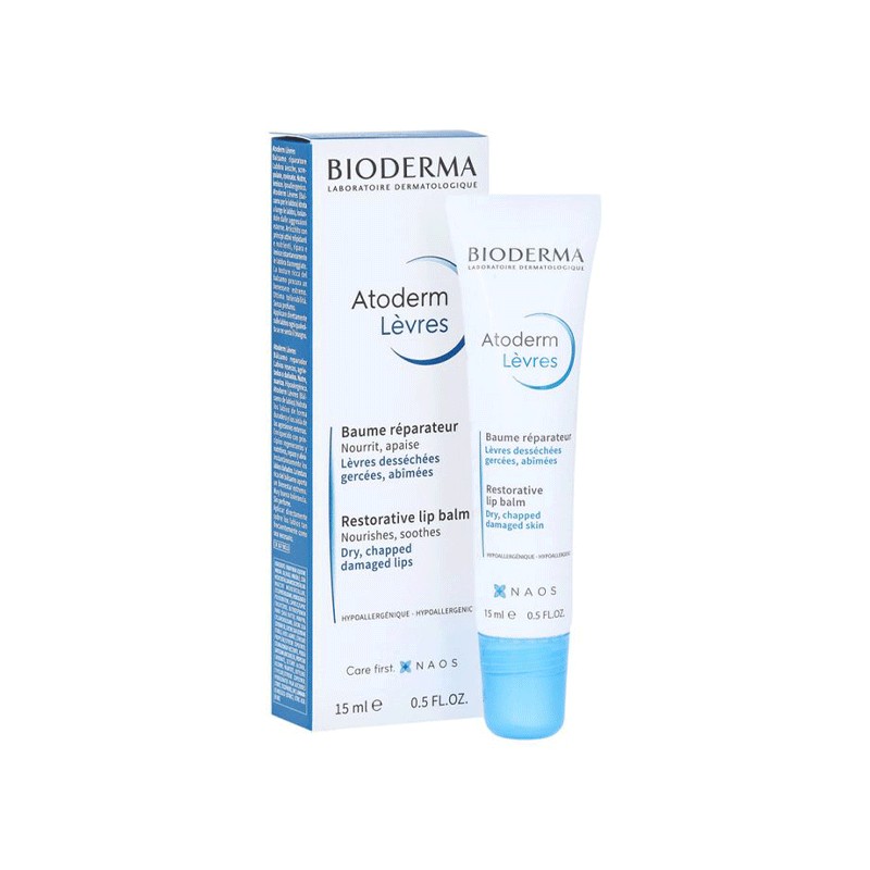 BIODERMA ATODERM BAUME A LEVRE 15ML