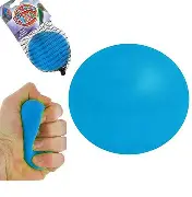 BOULE ANTI STRESSE MOYENNE BLEU