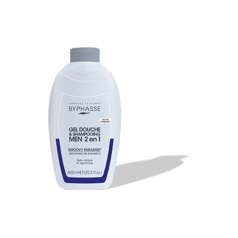 BYPHASSE GEL DOUCHE ET SHAMPOING MEN 2 EN