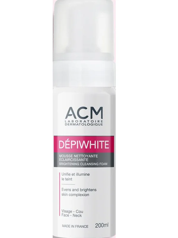 ACM DEPIWHITE MOUSSE NETTOYANTE ECLAIRCISSANTE 200ML 