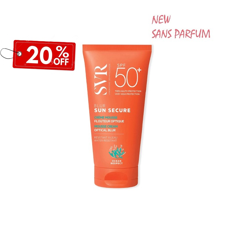 SVR SUN SECURE BLUR SANS PARFUM