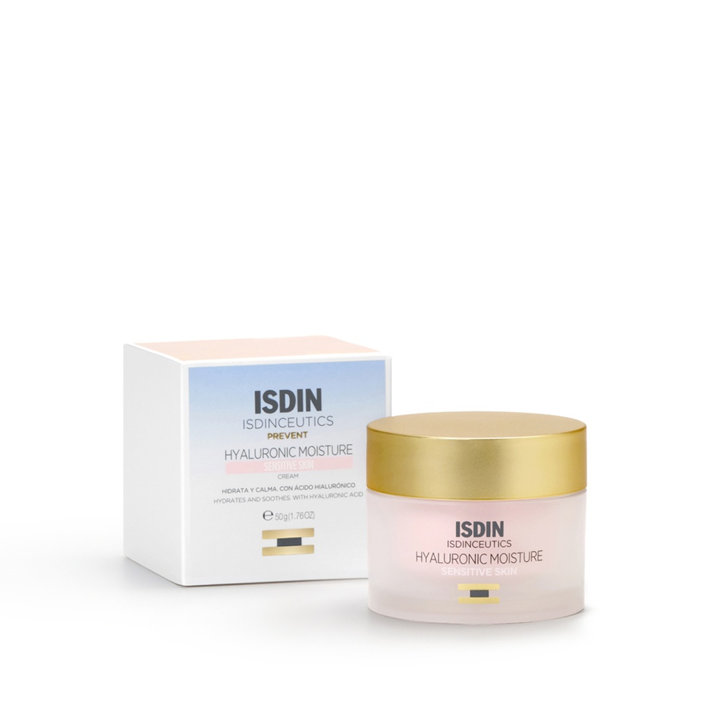 ISDIN HYALURONIC MOISTURE PEAUX SENSIBLES 50ML 