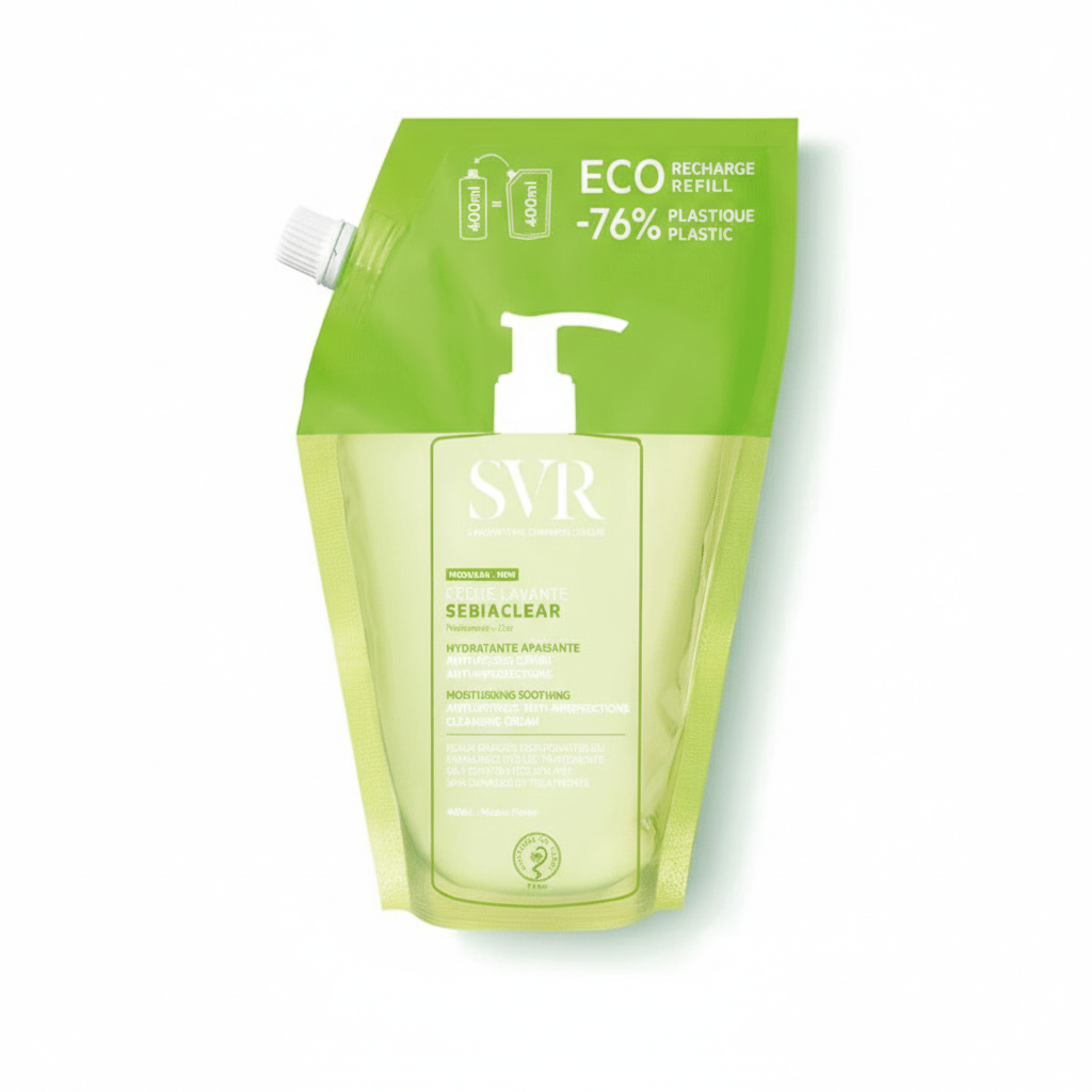  SVR SEBIACLEAR CREME LAVANTE RECHARGE 400ML