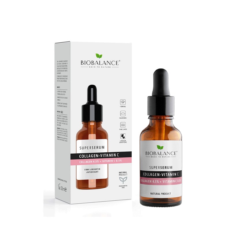BIOBALANCE SUPER SERUM COLLAGEN VITAMIN C 30ML