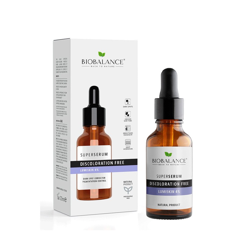 BIOBALANCE SUPER SERUM DISCOLORATION FREE 30ML