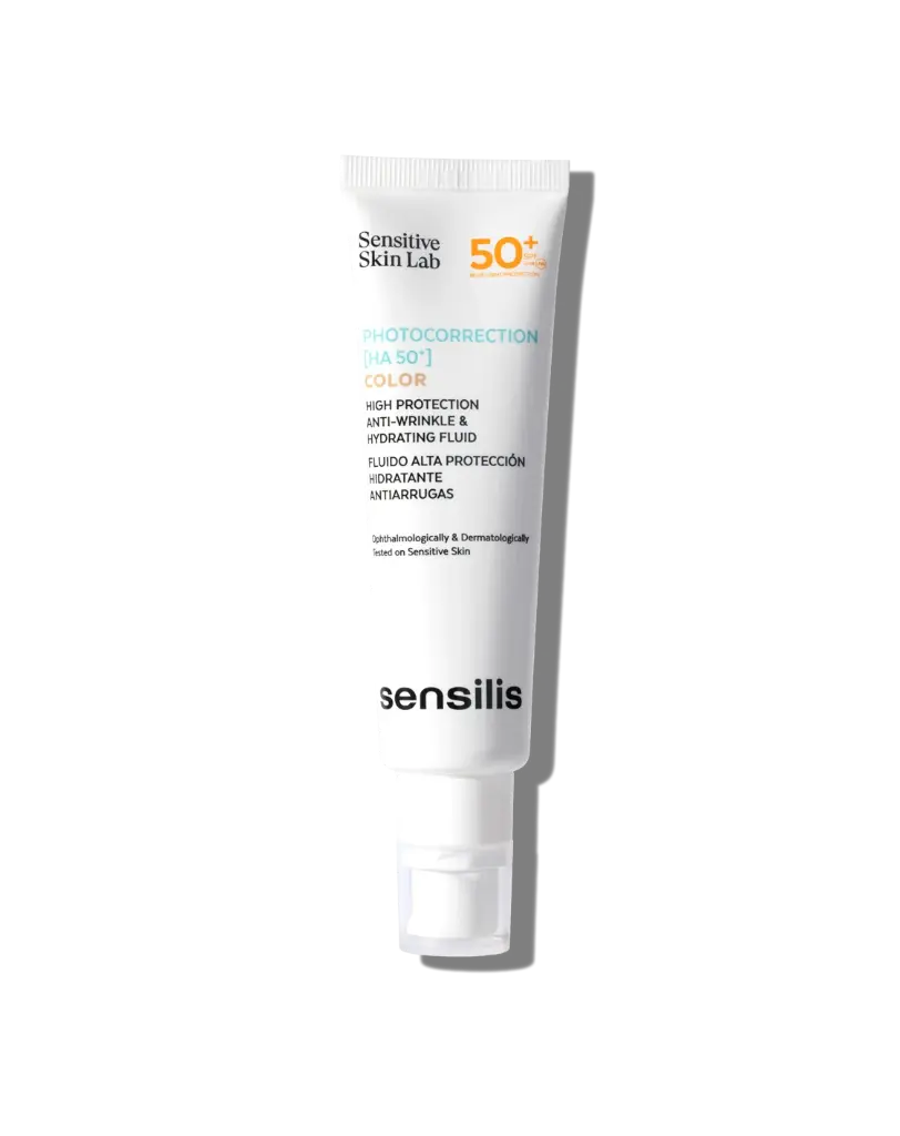 SENSILIS PHOTOCORRECTION [HA 50+] ECRAN FLUID TEINTE SPF50+ 50ML