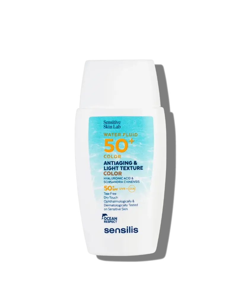 SENSILIS SENSITIVE SKIN WATER FLUID TEINTE SPF50+ 40ML