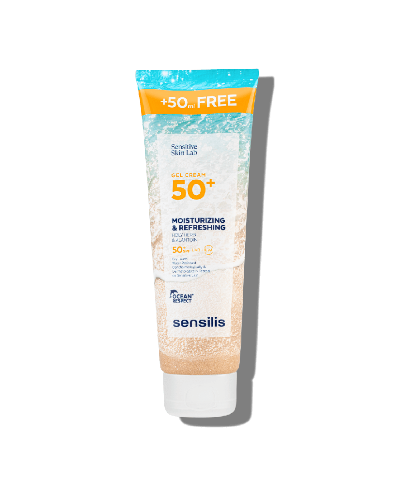SENSILIS GEL CREME HYDRATANT RAFRAICHISSANT SPF50+ 250ML