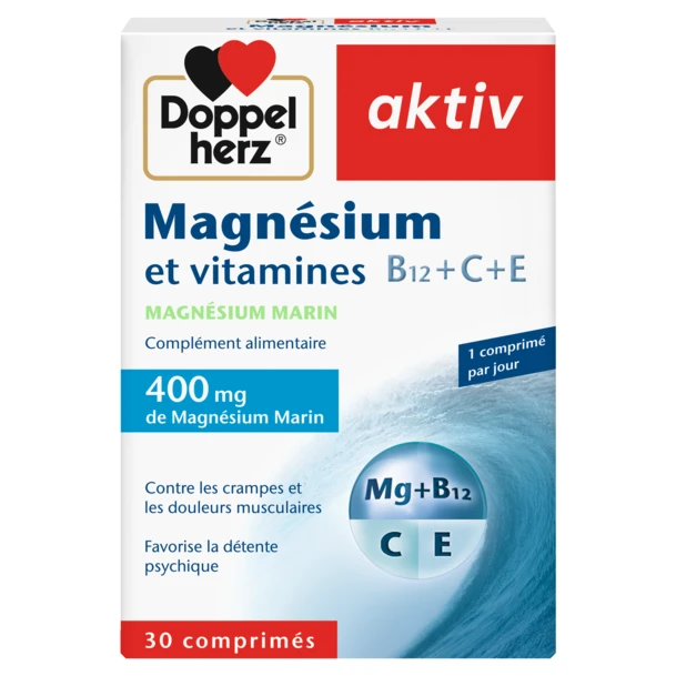 AKTIV MAGNESIUM VITAMINES B12+C+E 