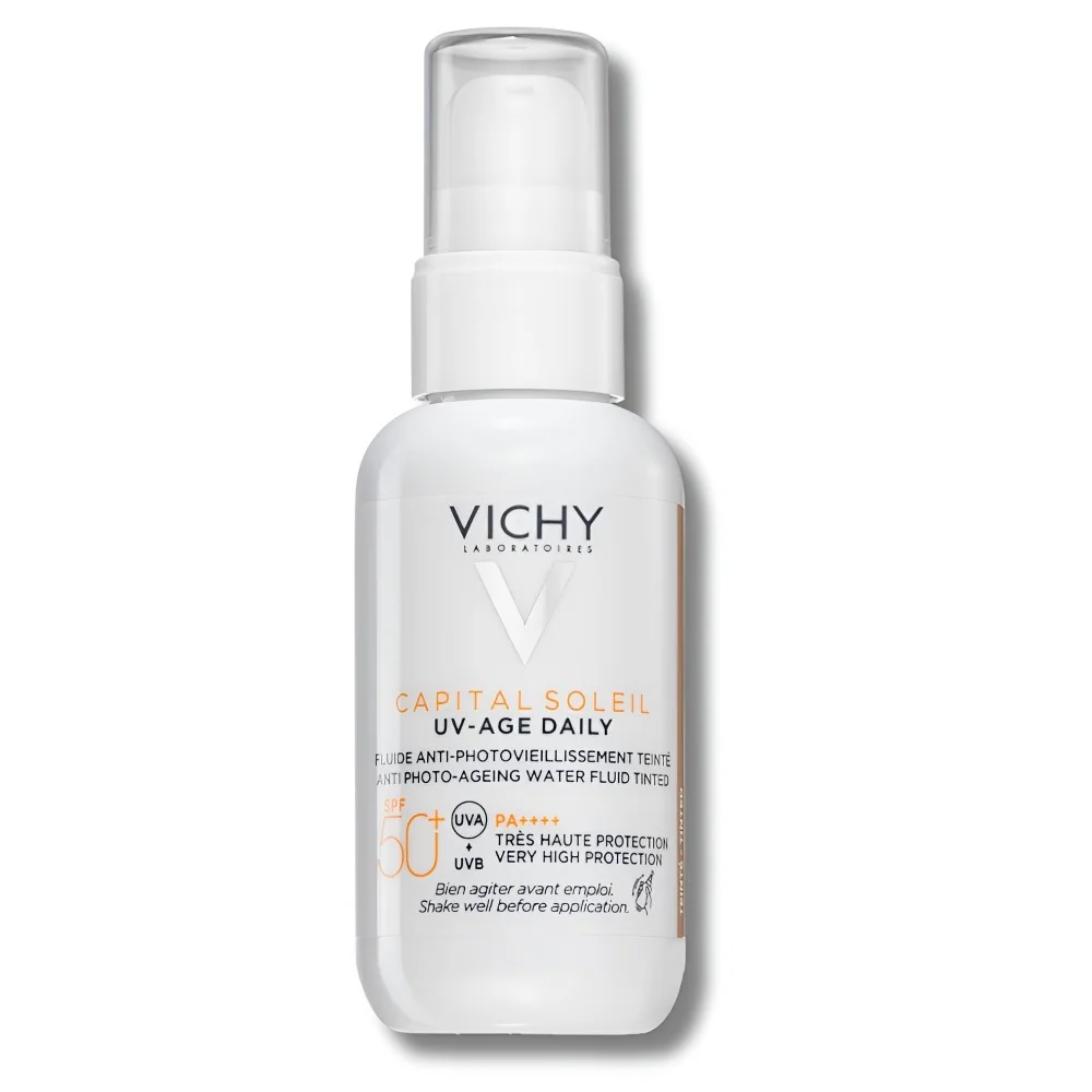 VICHY CAPITAL SOLEIL FLUIDE UV-AGE DAILY TEINTÉ LIGHT SPF 50+ 