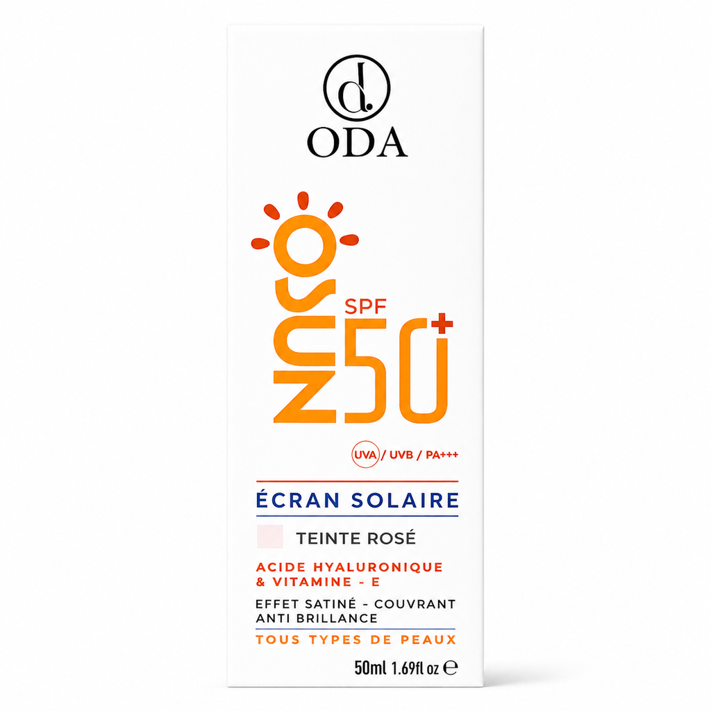 ODA ECRAN SOLAIRE TEINTE ROSE SPF50+ 50ML