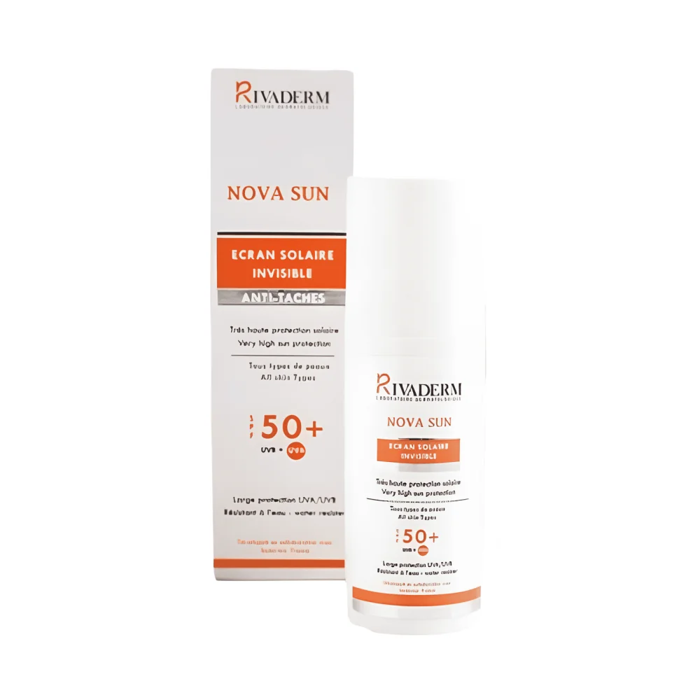 RIVADERM NOVA SUN ECRAN SOLAIRE INVISIBLE SPF50+ 50ML
