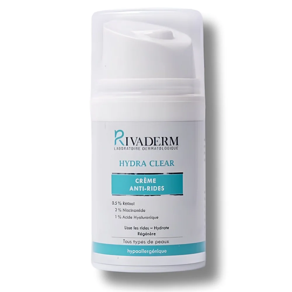RIVADERM HYDRA CLEAR CREME HYDATANTE ANTI RIDES 50ML