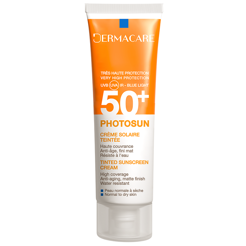 DERMACARE PHOTOSUN CREME PROTECTRICE TEINTE PNS 1.5 SPF50+ 50ML 
