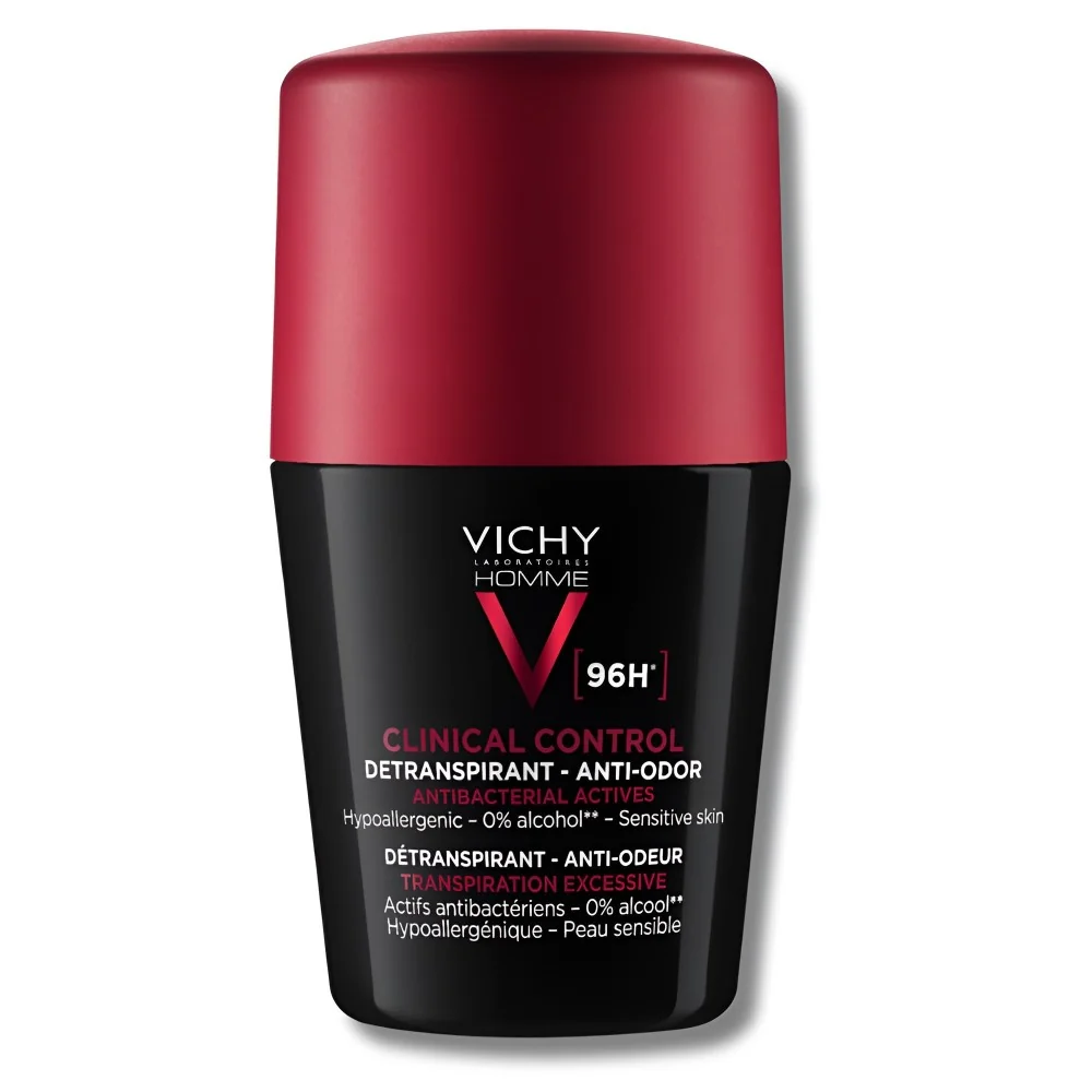 VICHY HOMME DÉODORANT CLINICAL CONTROL 96H HOMME - ROLL-ON