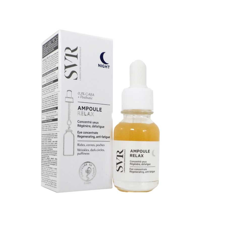 SVR AMPOULE RELAX NIGHT SERUM CONTOUR DES YEUX 15ML  