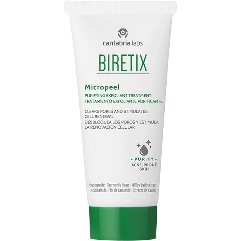BIRETIX MICROPEEL SOIN EXFOLIANT PURIFIANT 50ML