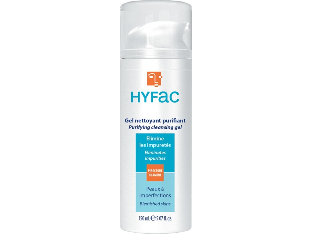 HYFAC GEL DERMATOLOGIQUE NETTOYANT VISAGE ET CORPS 150ML 