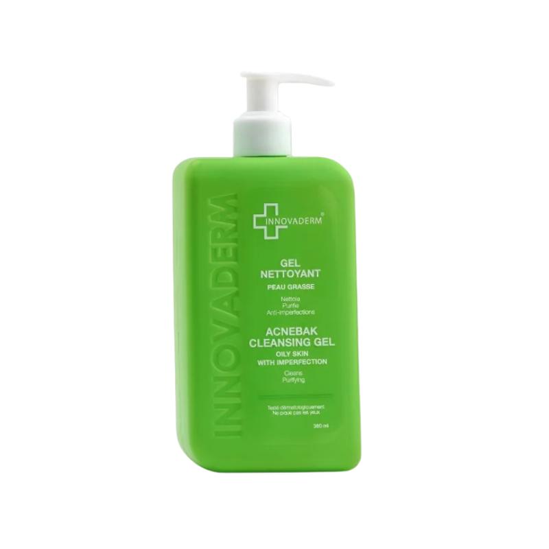 INNOVADERM GEL NETTOYANT PEAU GRASSE 380ML