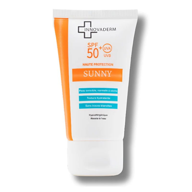 INNOVADERM SUNNY ECRAN PEAU NORMALE A SECHE SPF 50+ 50ML