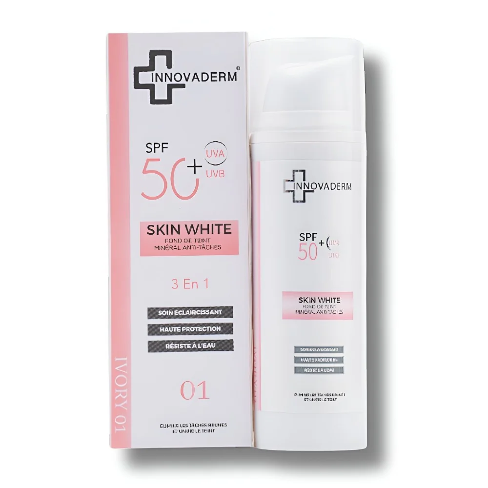 INNOVADERM SKIN WHITE SPF50+ 01 IVORY 30ML