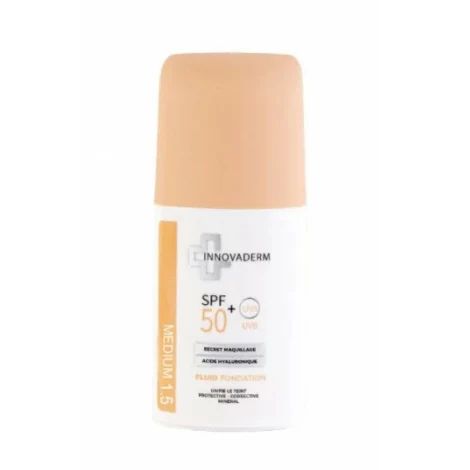 INNOVADERM FOND DE TEINT FLUID MINERAL MEDIUM 1.5 SPF50+ 30ML