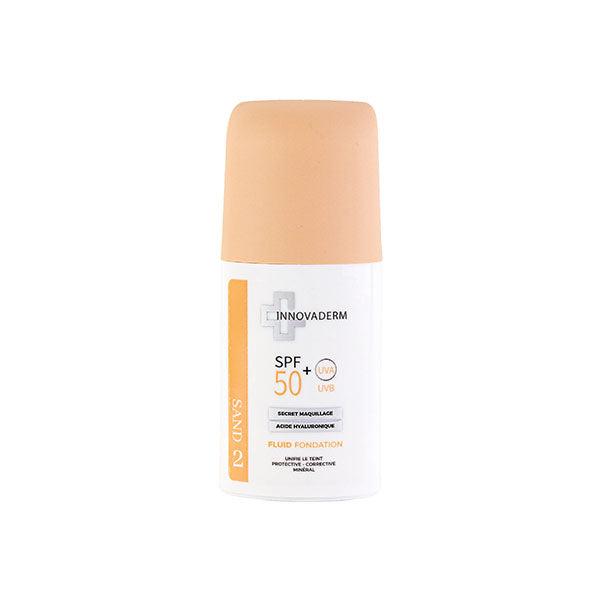 INNOVADERM SPF50+ FOND DE TEINT 02 SAND 30ML