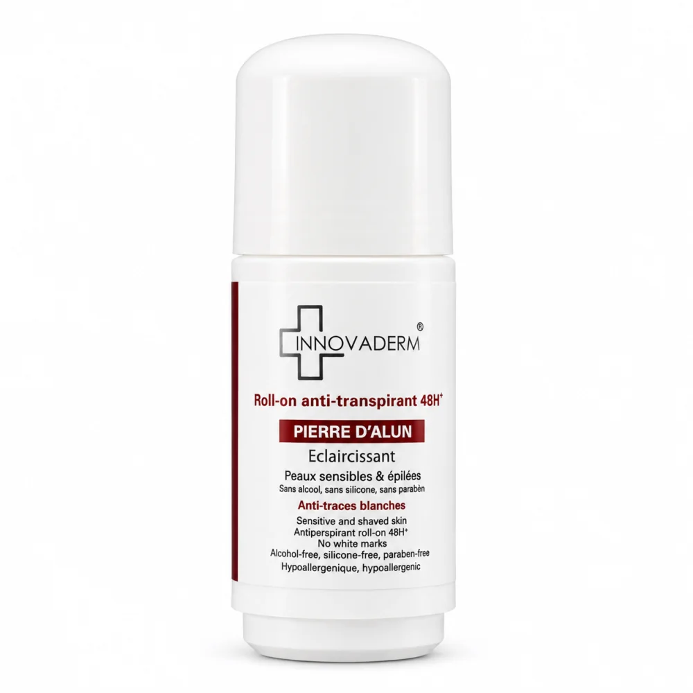 INNOVADERM ROLLON ECLAIRCISSANT ANTI TRANSPIRANT 48H PIERRE D'ALUN