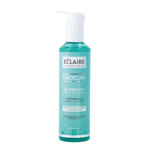 ECLAIRE GEL NETTOYANT PURIFIANT PEAUX MIXTES ET GRASSES 250ML
