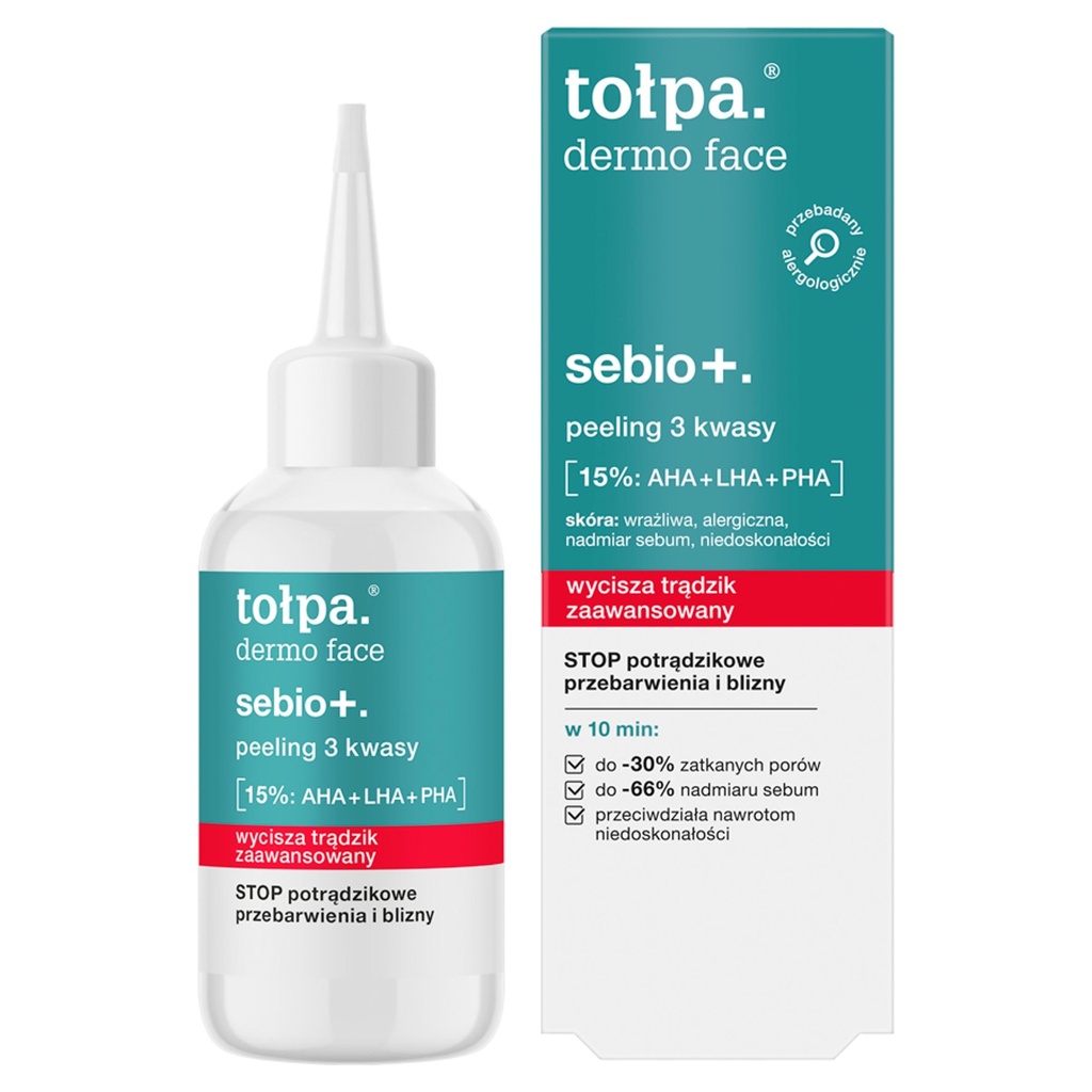 TOLPA DERMO FACE SEBIO PEELING 3 ACIDES 50ML