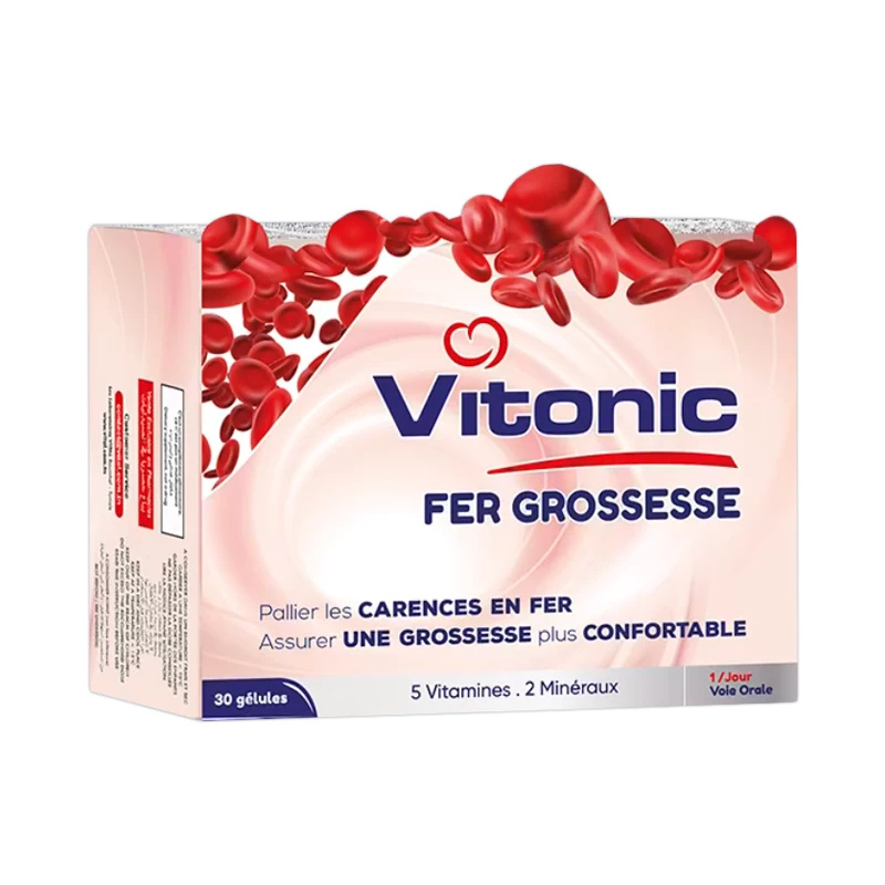 VITONIC FER GROSSESSE 30 GELULES