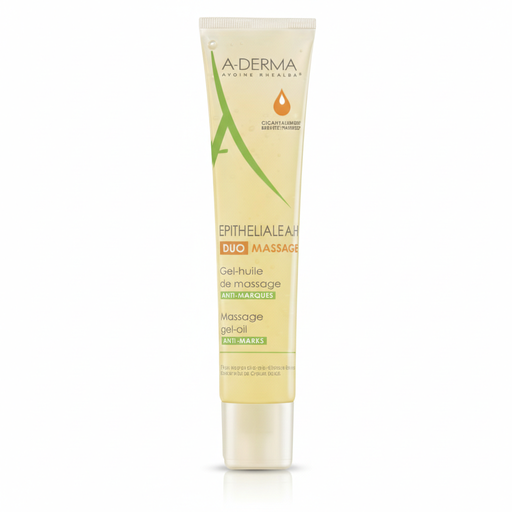 [3282770144246] A-DERMA EPITHELIALE AH DUO GEL HUILE DE MASSAGE ANTI-MARQUES 40ML