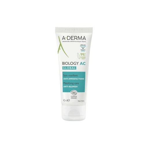 [20240706112822] A-DERMA BIOLOGY AC GLOBAL SOIN MATIFIANT ANTI IMPERFECTIONS 40ML