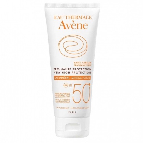 [20240227113155] AVENE SOLAIRE LAIT MINERAL TRES HAUTE PROTECTION SPF50+ 100ML