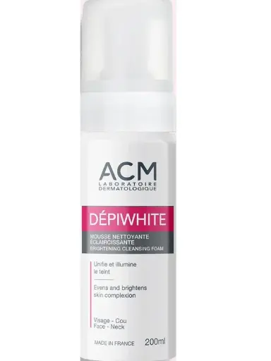 [3760095254272] ACM DEPIWHITE MOUSSE NETTOYANTE ECLAIRCISSANTE 200ML 