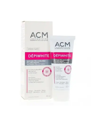 [3760095250106] ACM DEPIWHITE MASQUE PELLICULABLE ECLAIRCISSANT 40ML