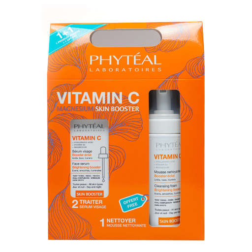 COFFRET PHYTEAL SERUM VIT C+MOUSSE NETT GRATUIT 