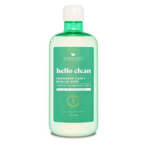 BIOBALANCE HELLO CLEAN NIACINAMIDE EAU MICELLAIRE 500ML