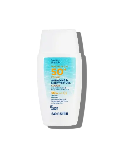 SENSILIS SENSITIVE SKIN WATER FLUID TEINTE SPF50+ 40ML
