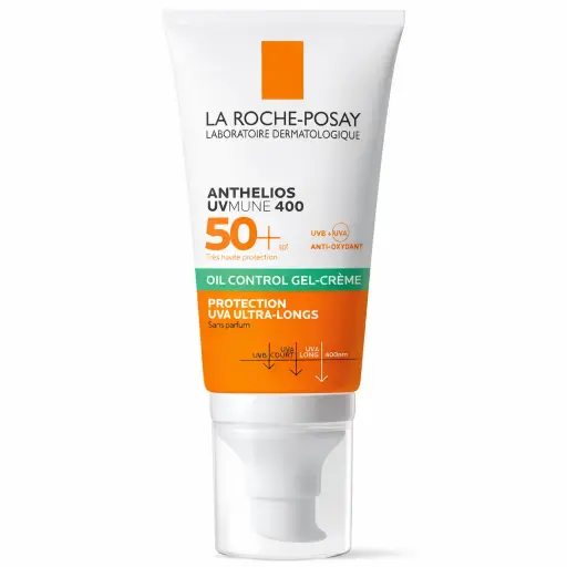 LA ROCHE POSAY ANTHELIOS UVMUNE 400 OIL CONTROL GEL CREME INVISIBLE SPF50+ 50ML