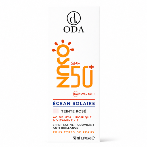 ODA ECRAN SOLAIRE TEINTE ROSE SPF50+ 50ML