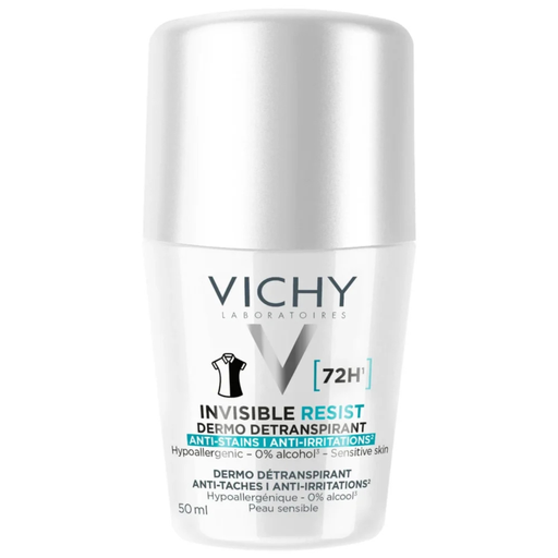 VICHY DEODORANT INVISIBLE RESIST DERMO-DETRANSPIRANT 72H 50ML