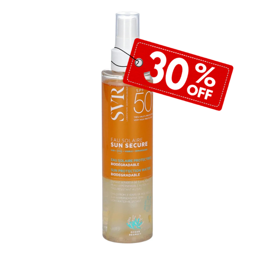 SVR SUN SECURE EAU SOLAIRE SPF50+ 200ML 